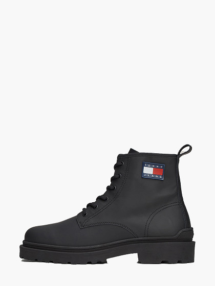 TOMMY JEANS Vyriški aulinukai, LEATHER LACE UP BOOT