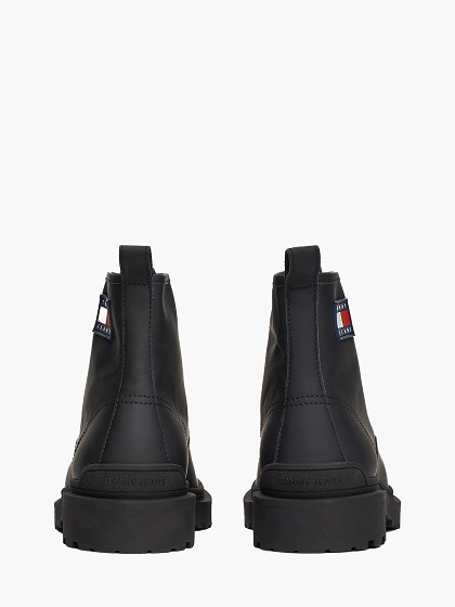 TOMMY JEANS Vyriški aulinukai, LEATHER LACE UP BOOT