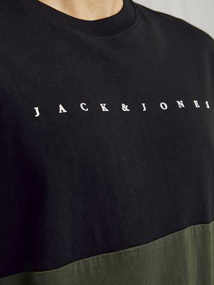 JACK&JONES Vyriški marškinėliai trumpomis rankovėmis, STAR