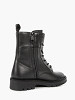 CALVIN KLEIN Moteriški odiniai aulinukai, COMBAT BOOT MID ZIP LTH IN CALF