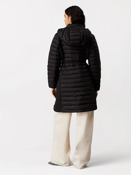 CALVIN KLEIN Žieminė moteriška striukė, LW PADDED SMOCKING KNEE COAT