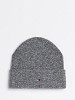 TOMMY HILFIGER Moteriška kepurė su vilna, ESSENTIAL FLAG FUZZY BEANIE