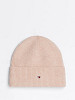 TOMMY HILFIGER Moteriška kepurė su vilna, ESSENTIAL FLAG FUZZY BEANIE