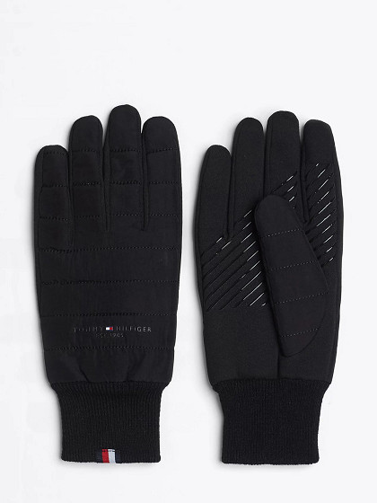 TOMMY HILFIGER Vyriškos pirštinės, ESTABLISHED MIX NYLON GLOVES