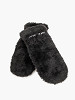 TOMMY HILFIGER Moteriškos pirštinės, LINEAR LOGO FUR GLOVES